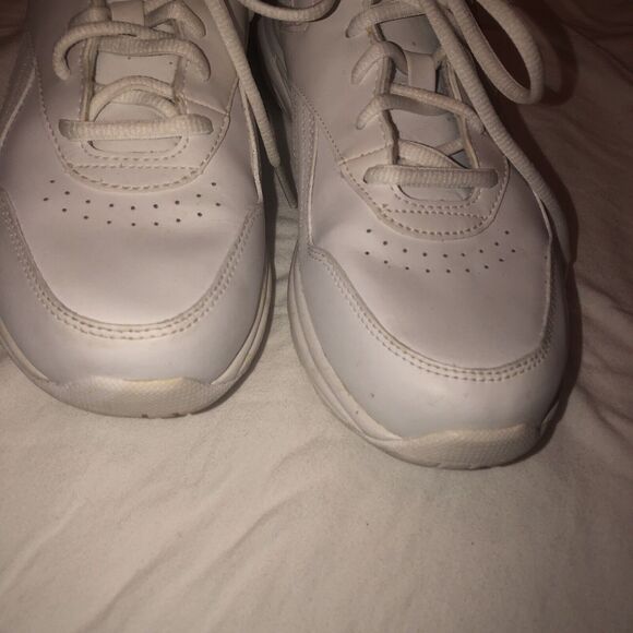 Reebok Womens Walk DMX Max All White Running Shoes Sneakers Size 5.5 OG Style - Picture 5 of 11